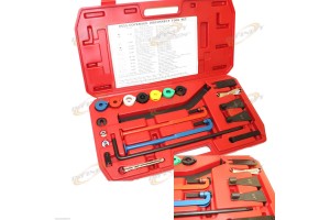 21PC Car Full Coverage Service A/C Oil Heater Fuel Hose Line Disconnect Tool Set